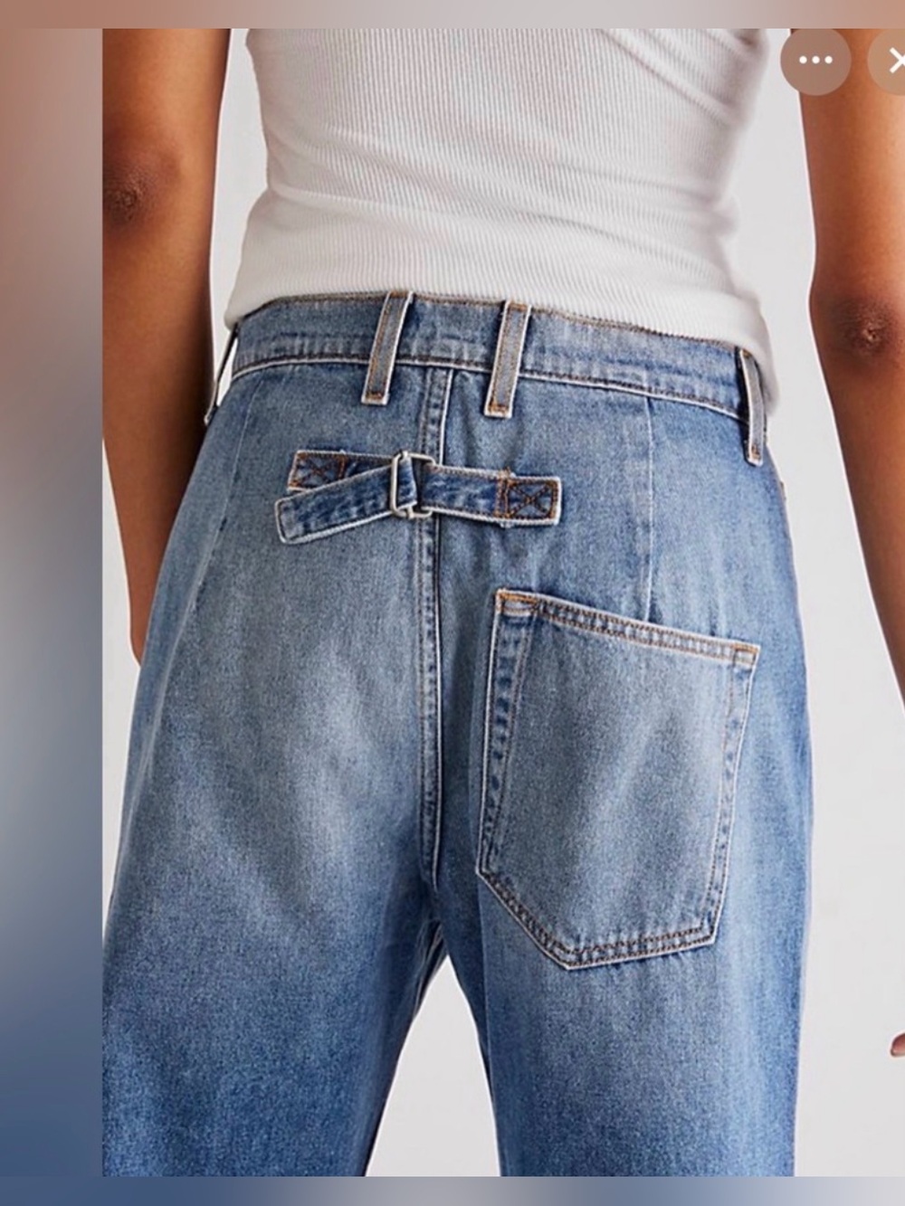 High Rise Barrel Jeans - Picture 6 of 13